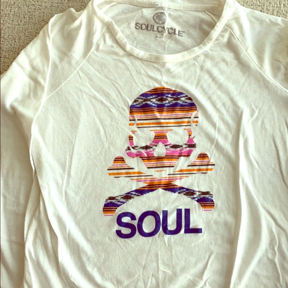 Long sleeve *super soft* Soul Cycle shirt